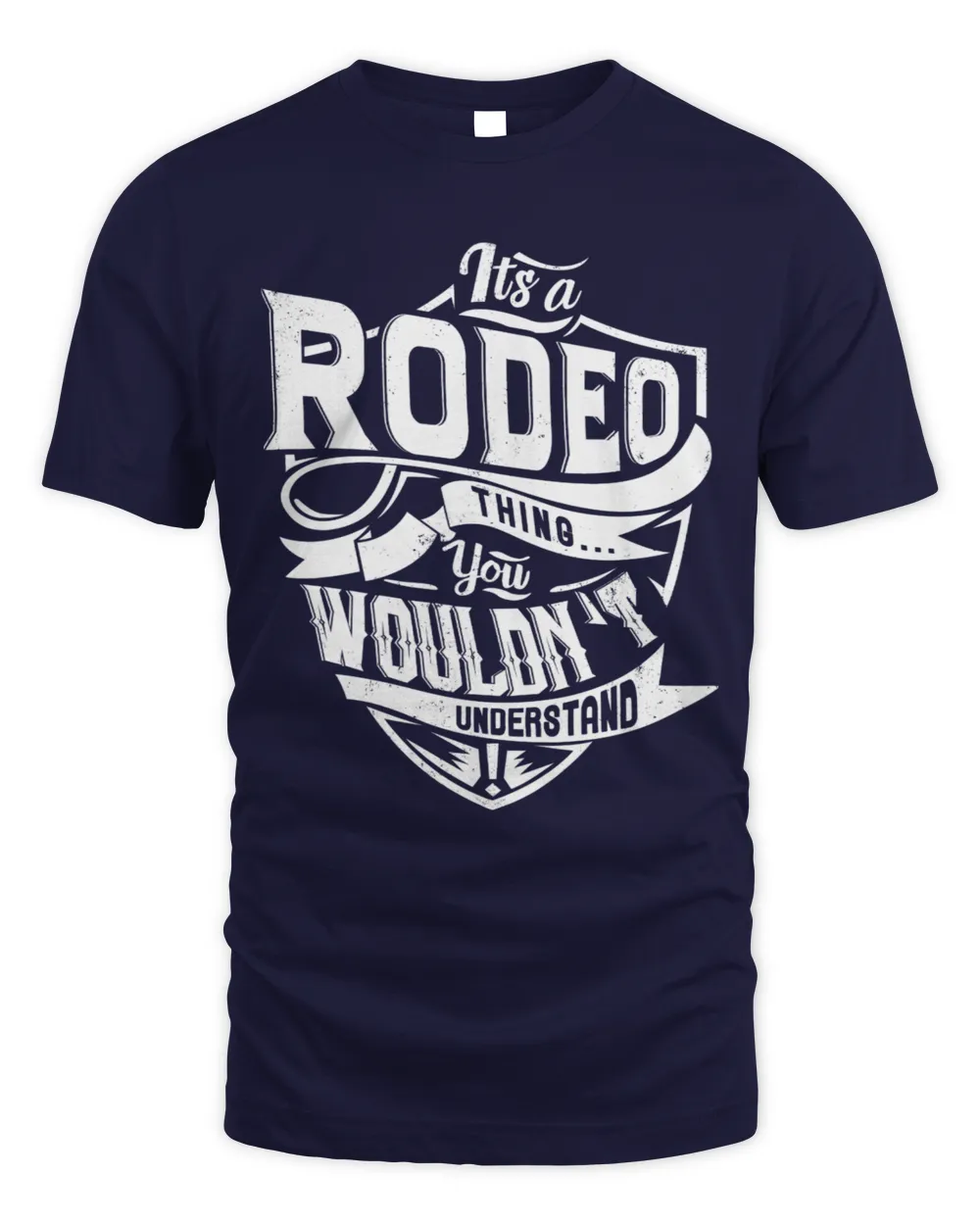 RODEO Unisex Standard T-Shirt navy s