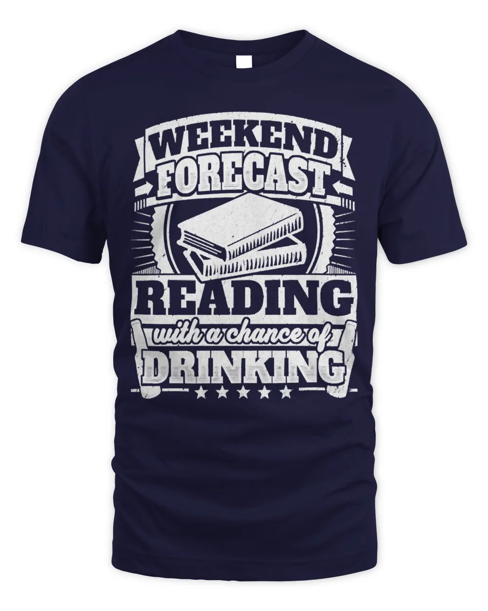 Book Reader Weekend Forecast Reading Drinking Tee 446 Reading Library