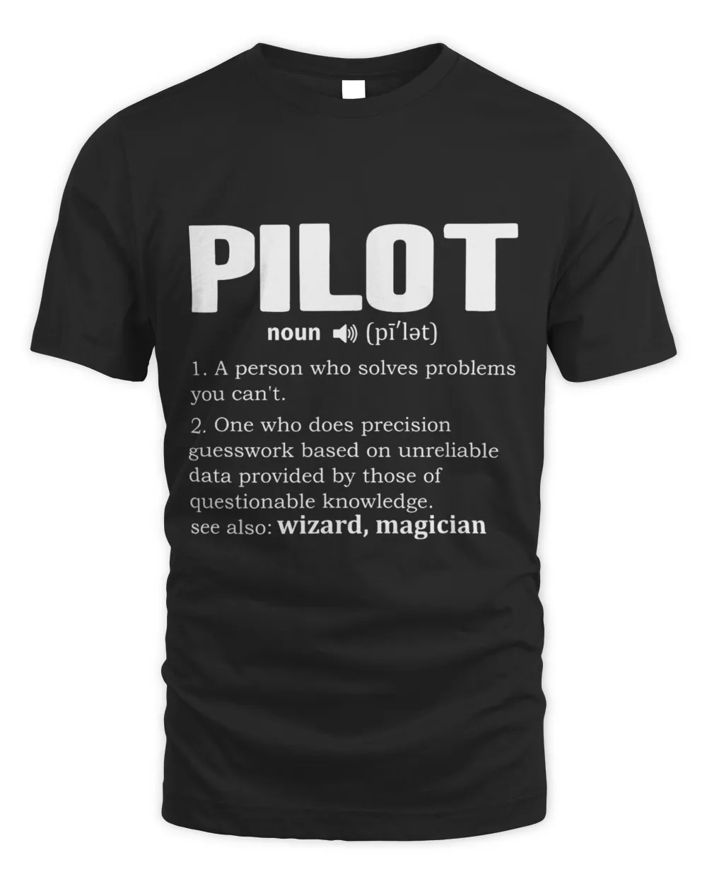 Mens Pilot Definition Airplane Dictionary Aircraft Flight Captain
