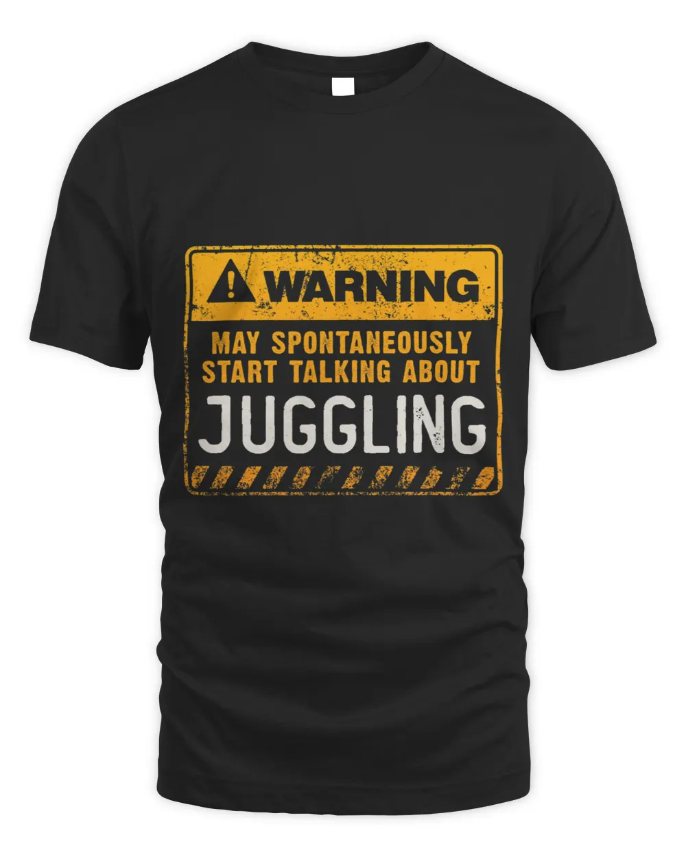 JUGGLING FUNNY WARNING SIGN