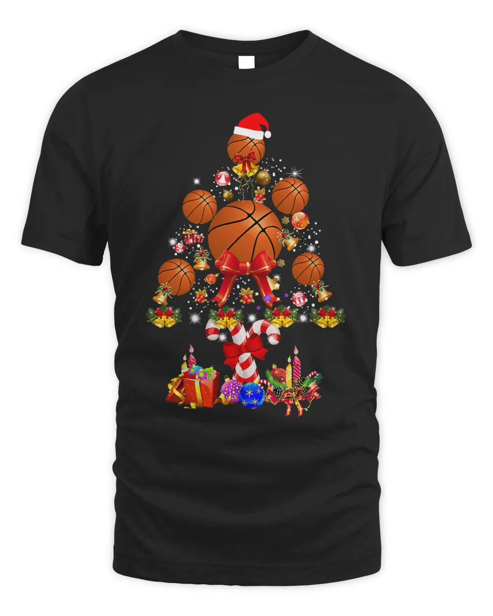 Basketball Lover Christmas Tree Noel Costume 91 Basketball