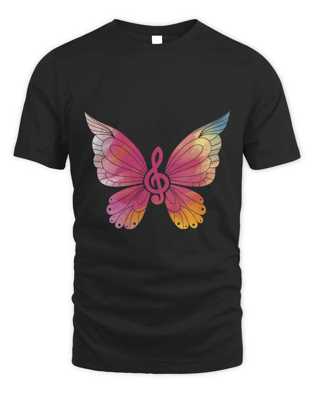 Treble Clef Classical Musician Composer Butterfly Music