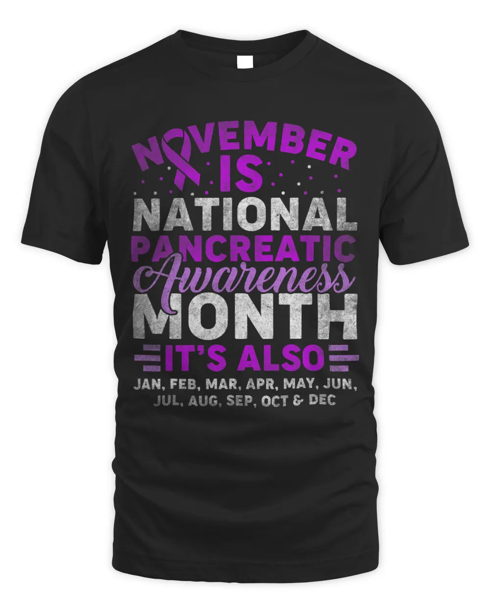 November is National Pancreatic Cancer Awareness Ribbon