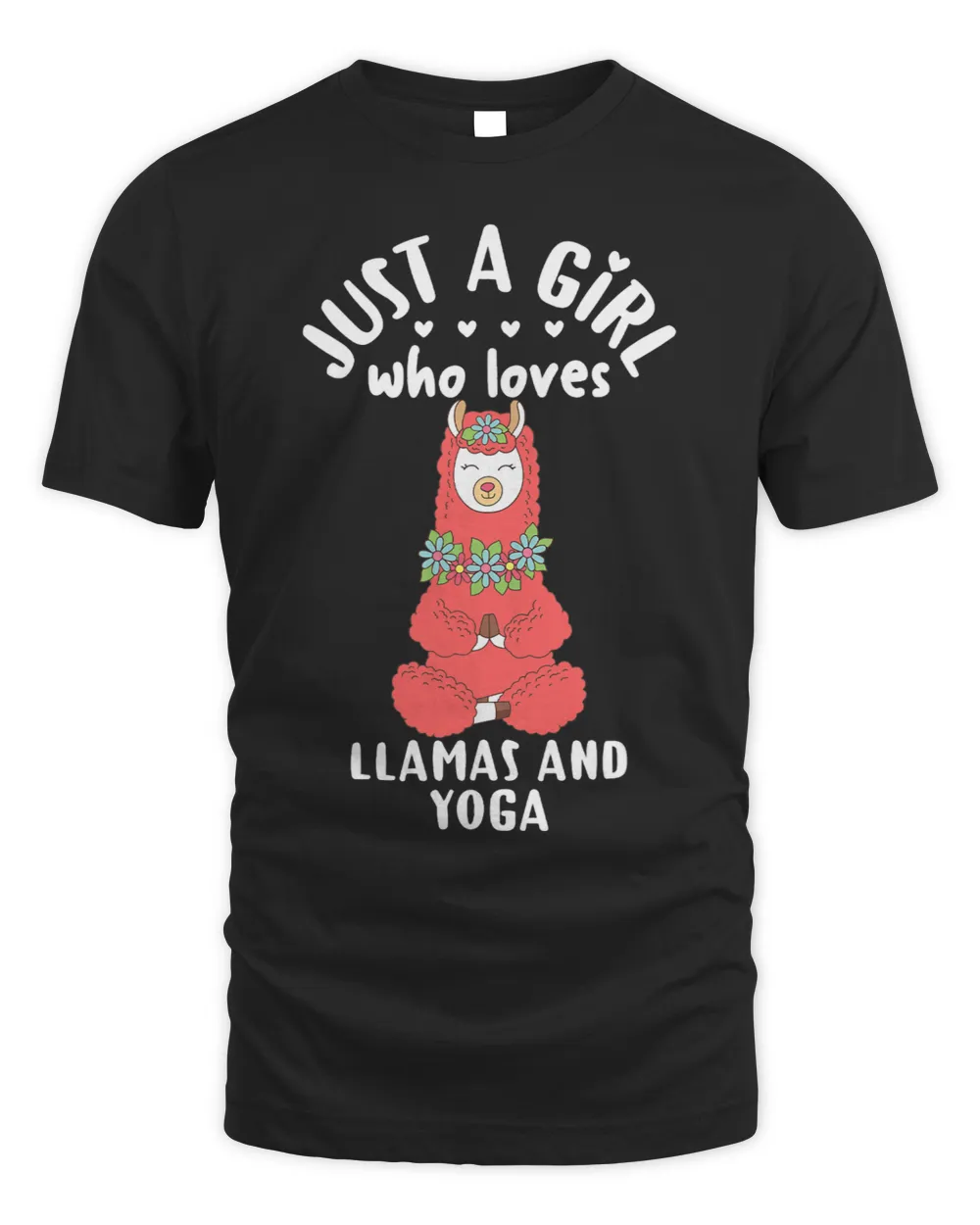 Meditation Llama Yoga Gift Just A Girl Who Loves Llamas