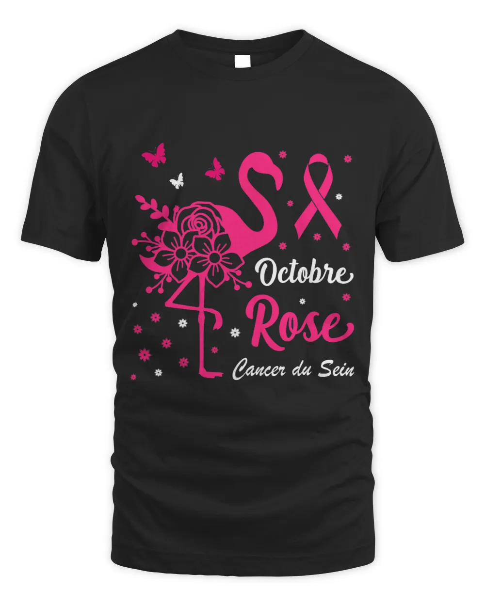 En Octobre Je Porte Du Rose Breast Cancer Awareness [French Language] 3