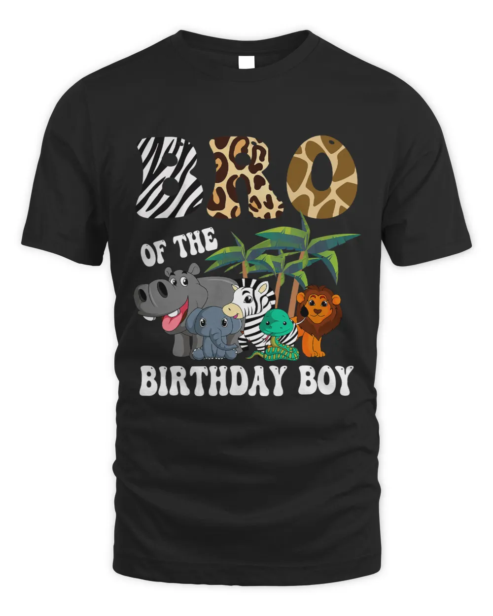 Bro of the Birthday Boy Zoo Bday Safari Celebration