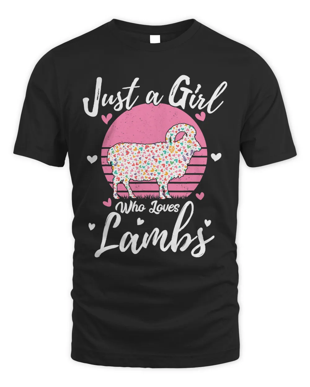 Sheep Lamb Lamb Sheep Animal Lover Tee Just A Girl Who Loves Lambs 42 Ewe Sheeps