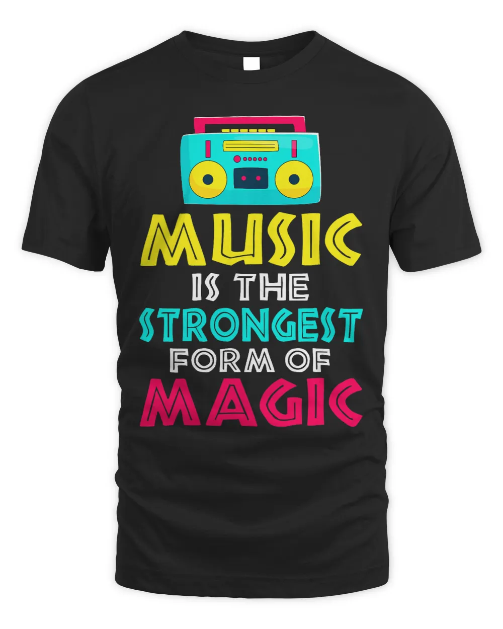 Music Is The Strongest Form Of Magic 80s Boombox
