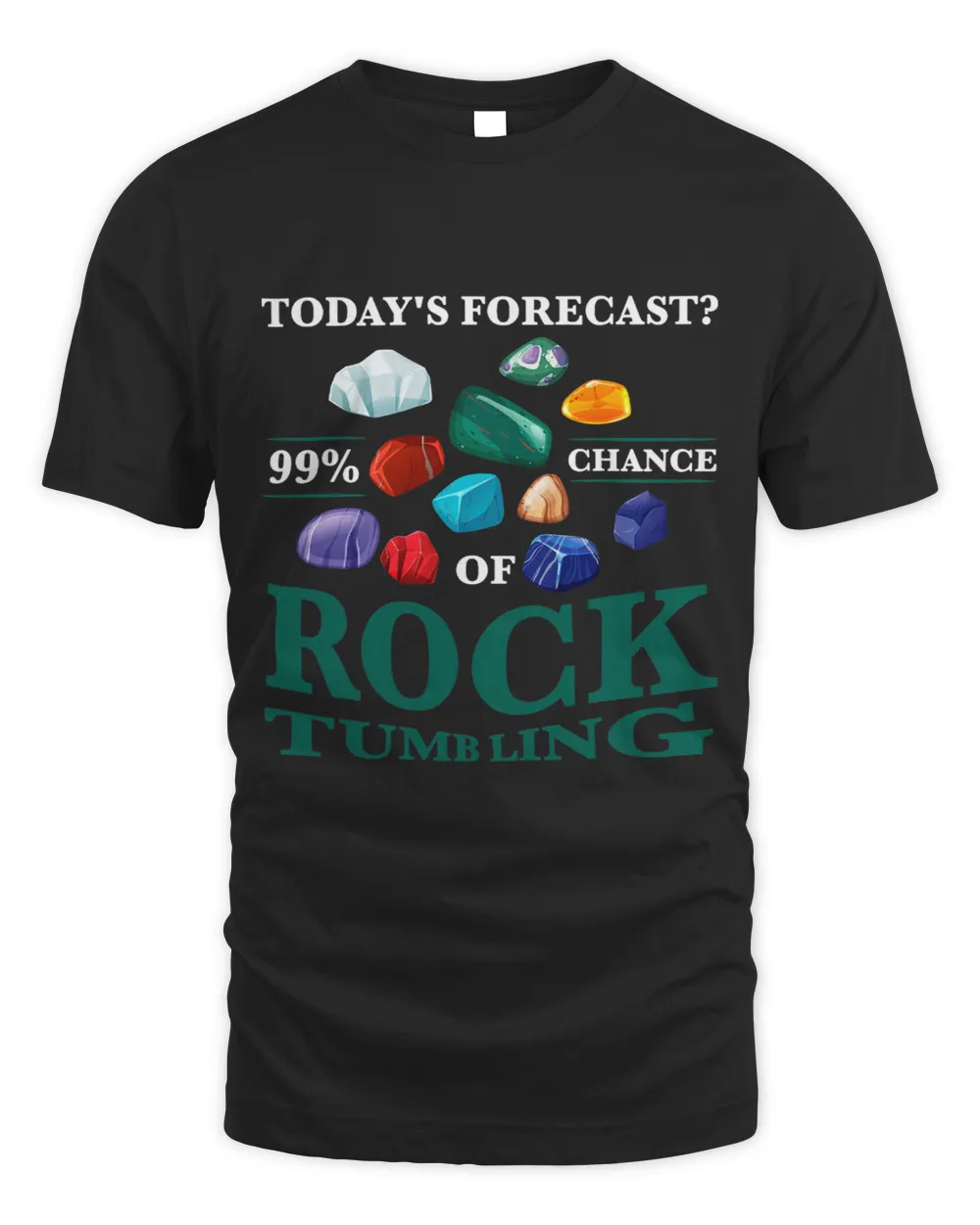 todays forecast 99 chance of rocktumbling geology