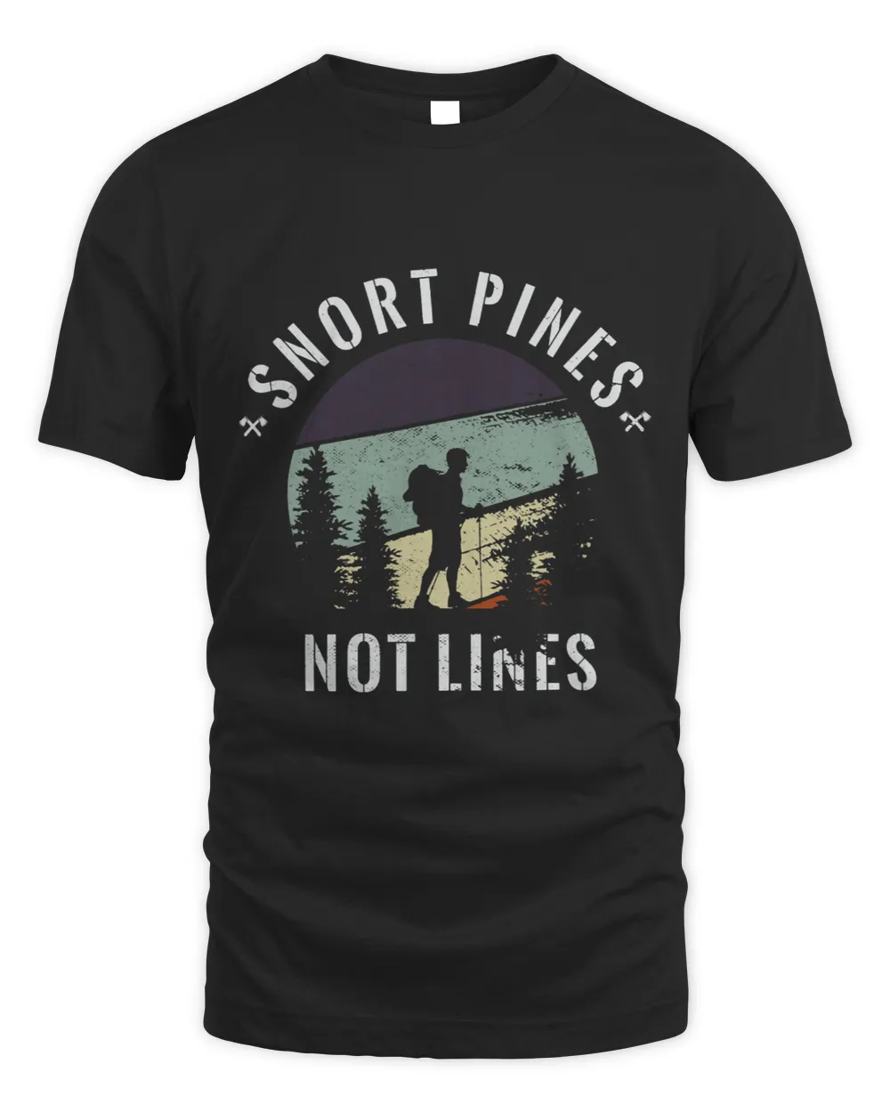 Camping Camp Snort pines not lines for a Scout Camping Scouting Camper