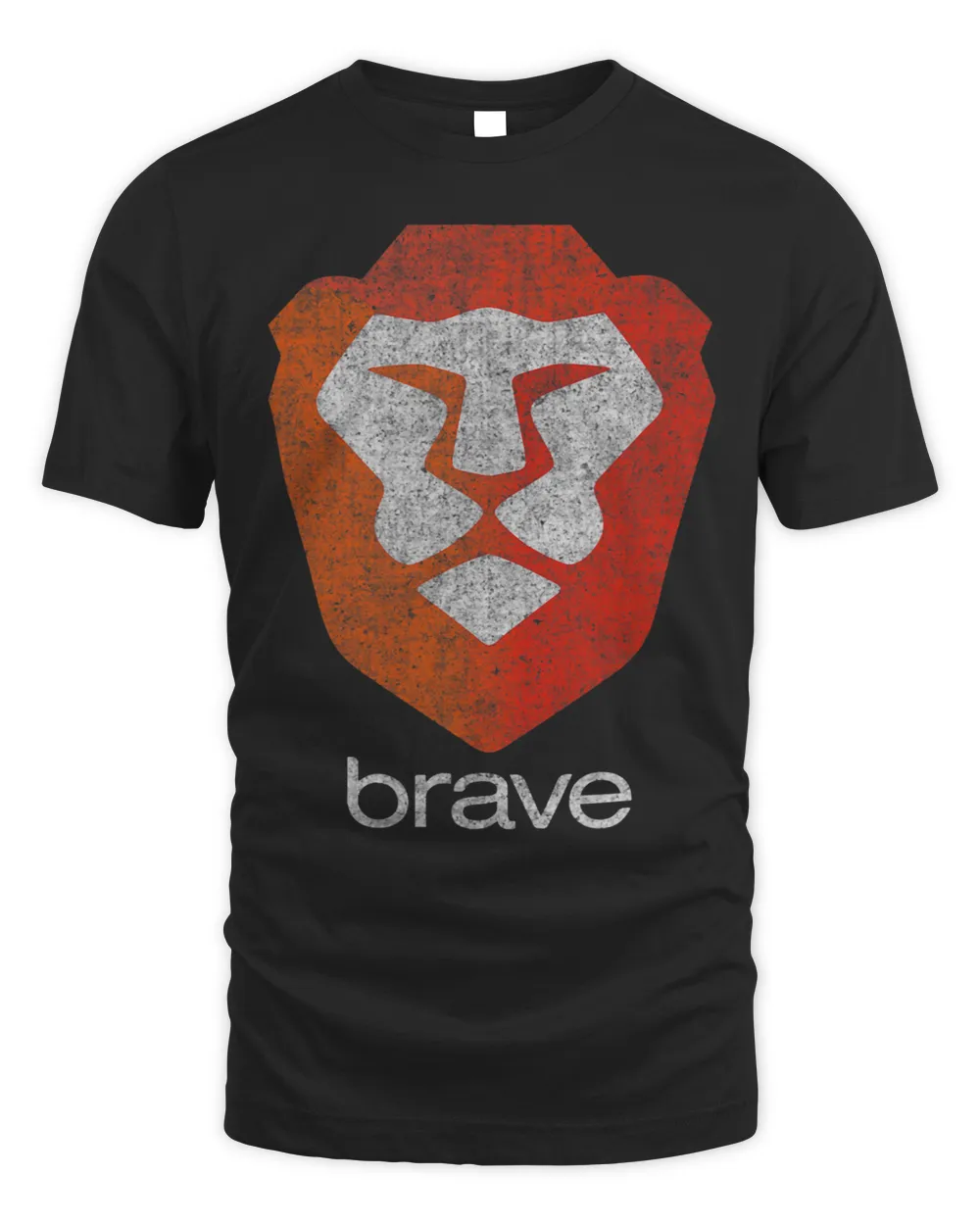 Brave Browser Secure Private Browsing w Metamask Wallet Unisex Standard T-Shirt black s