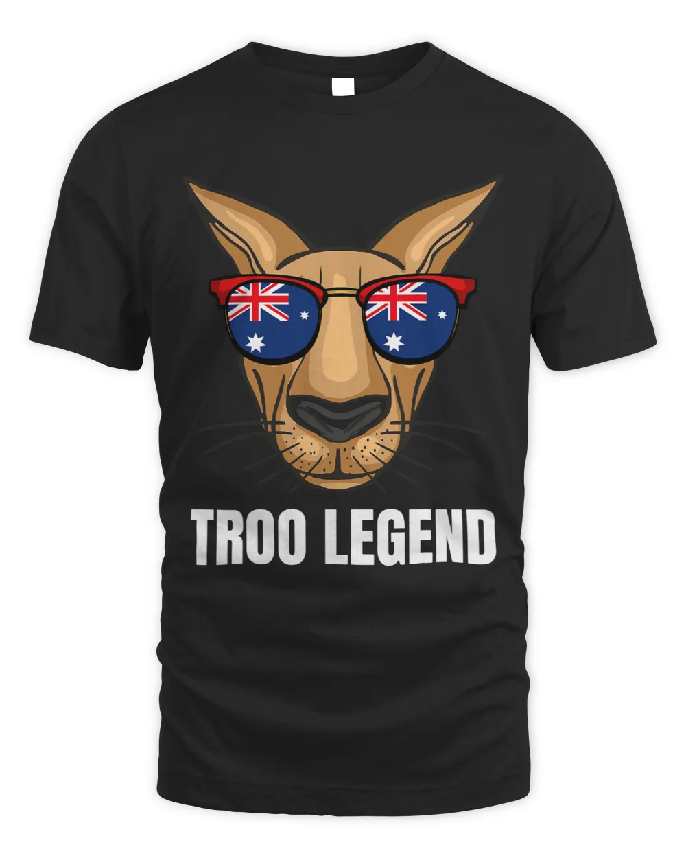 Funny Australian Kangaroo Australia Flag Aussie 2
