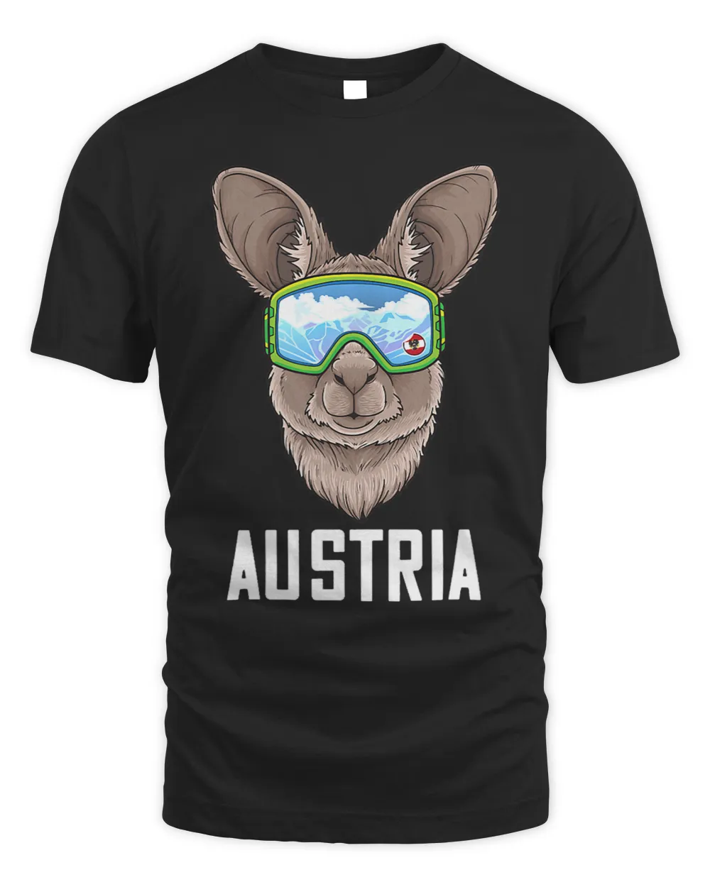 Funny Austria Australia Kangaroo Mix Up