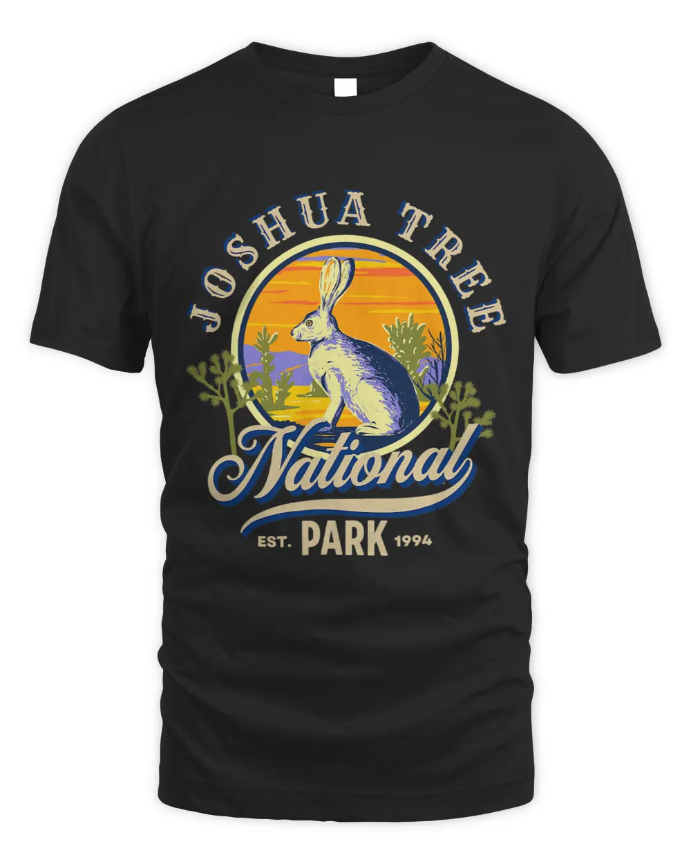 Joshua Tree National Park Tshirt American Desert Hare Gift