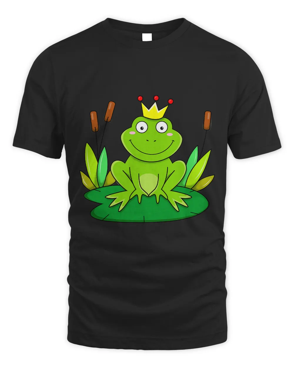 Frog Prince with Crown Frog King Queen Frog Prince