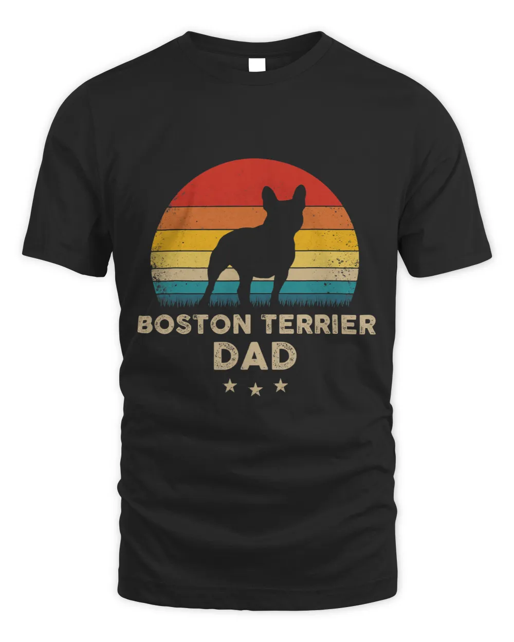 Dog Boston Terrier Dad