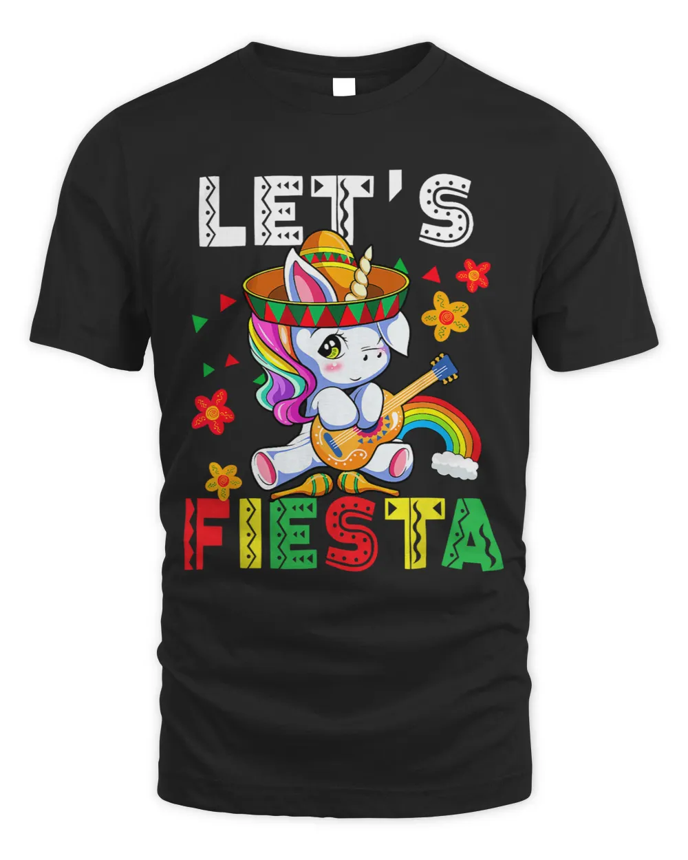 Cinco De Mayo Party Lets Fiesta Dancing Mexican Unicorn Girl