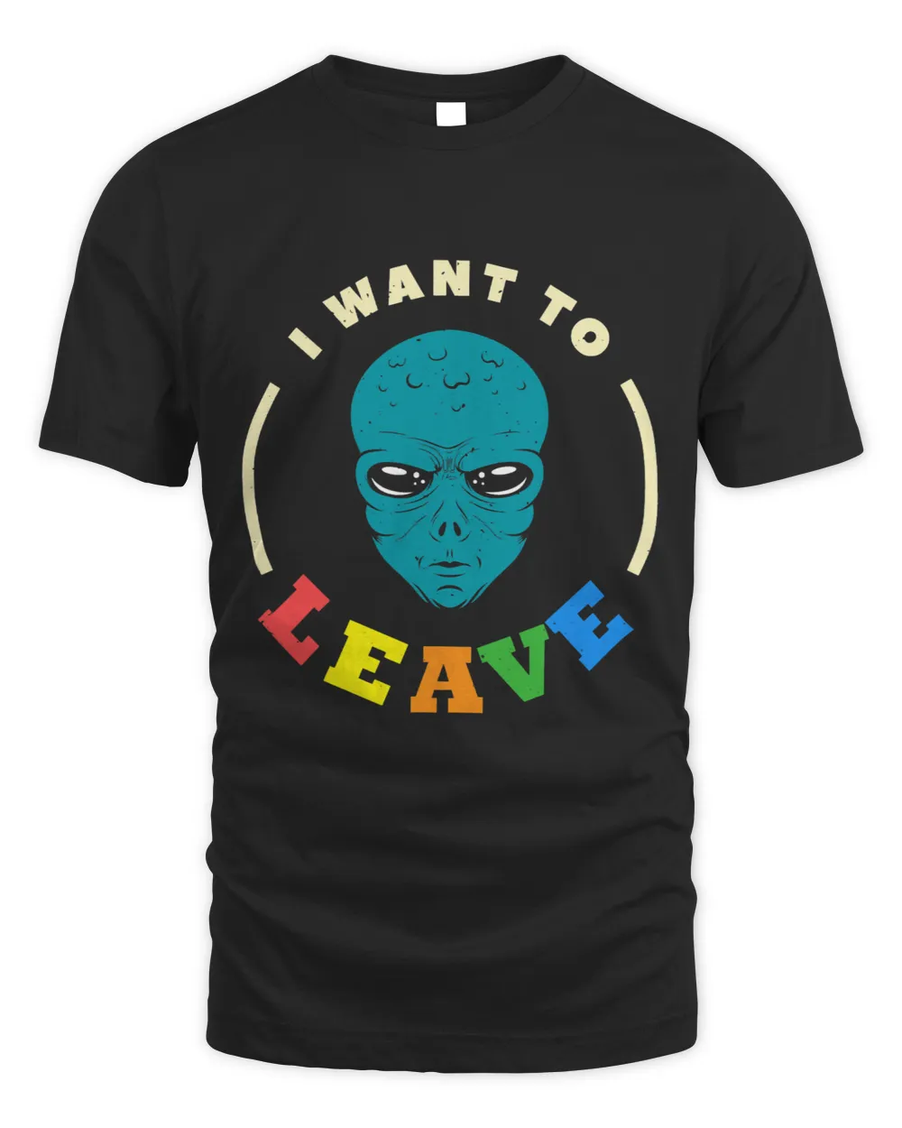 I want to leave Movie Poster Science Fiction Design