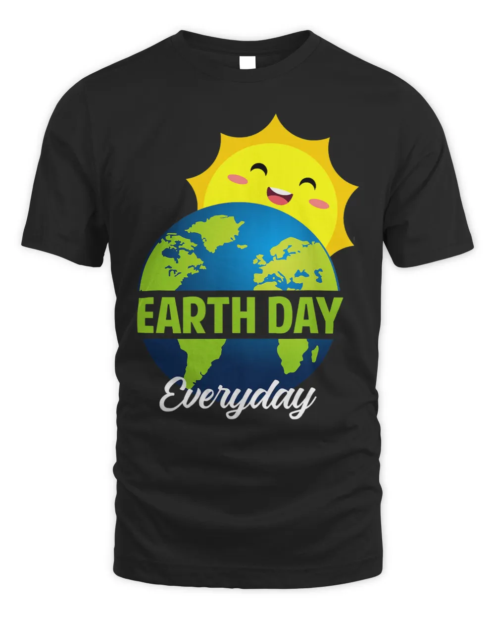 Earth Day Everyday Kawaii Sun Planet Earth Environmentalist