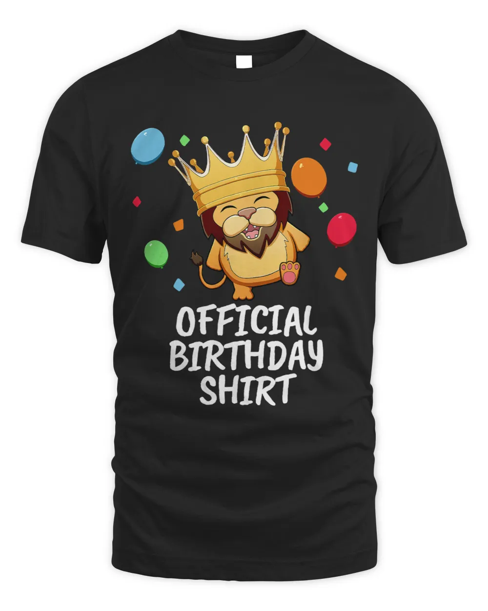 Lion Leo Official Birthday Shirt Lion Birthday