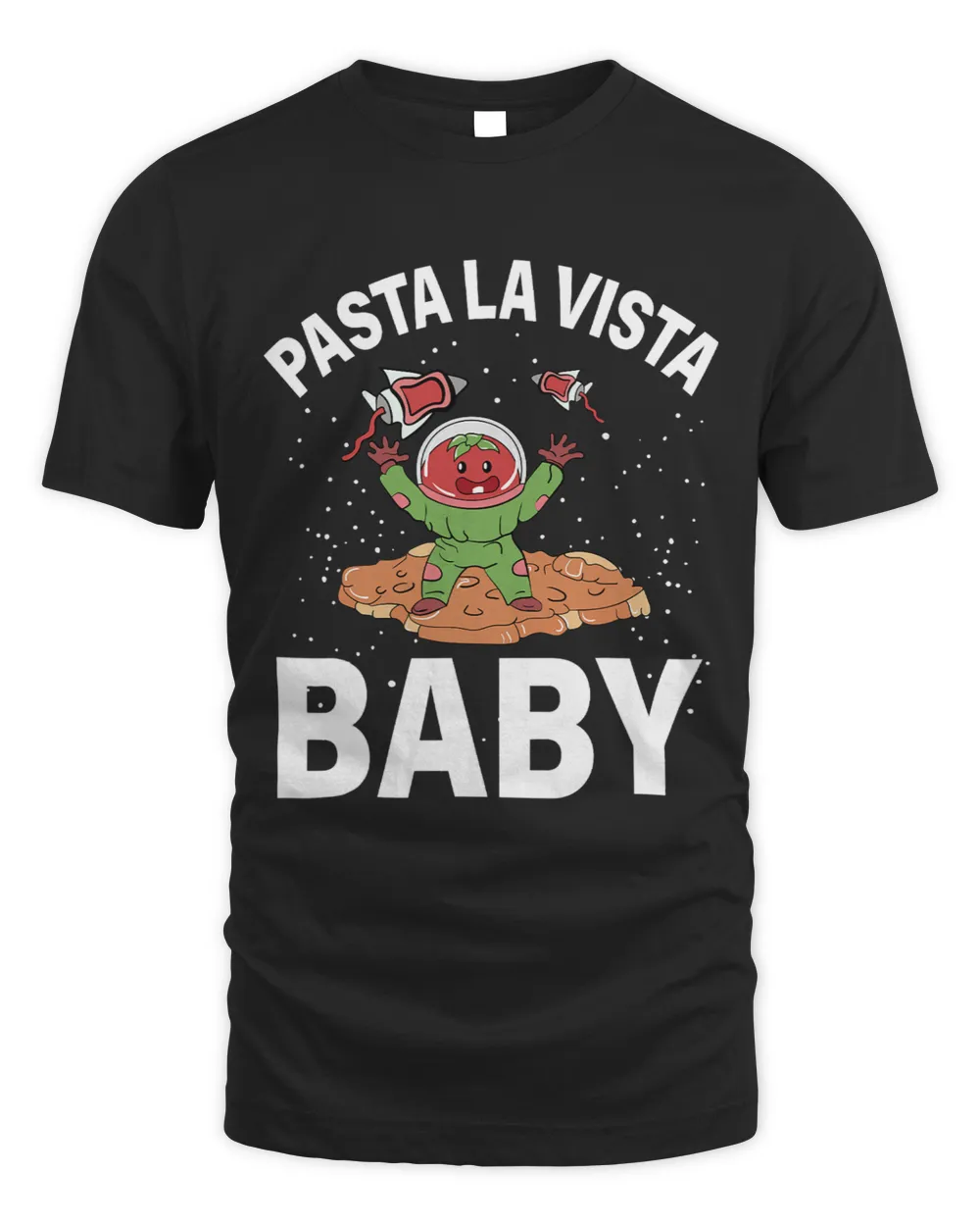 Pasta La Vista Baby Alien Italian Food Noodles Spaghetti
