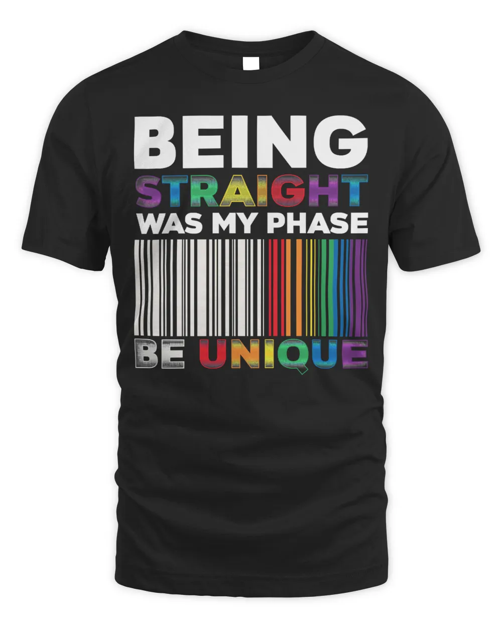 LGBT Pride Rainbow Being Straight 248 Gay LGBTQ
