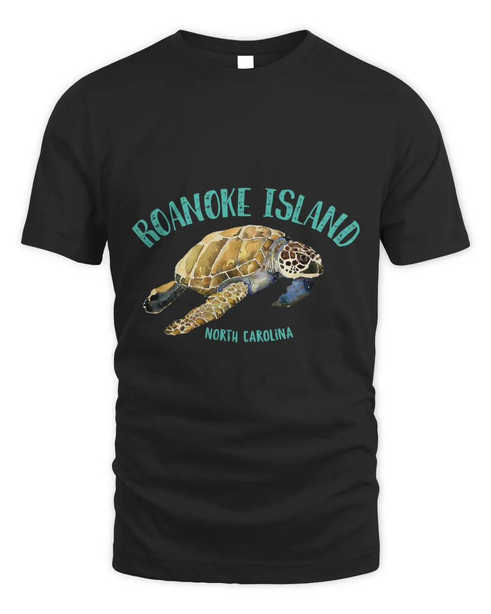 Roanoke Island North Carolina Sea Turtle Design