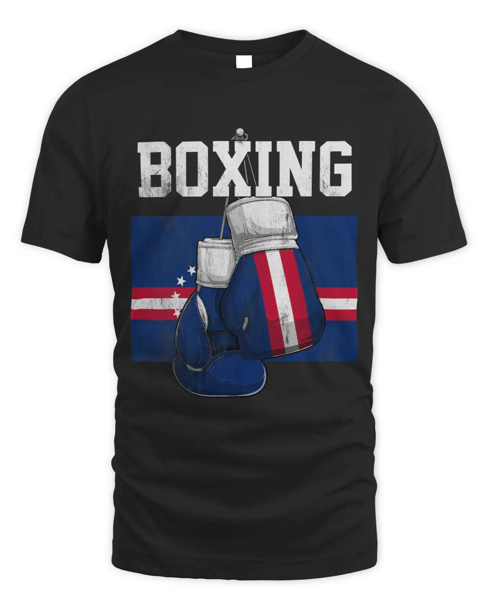 Funny Boxing Gloves Boxer Boxing Lover Cape Verde Flag