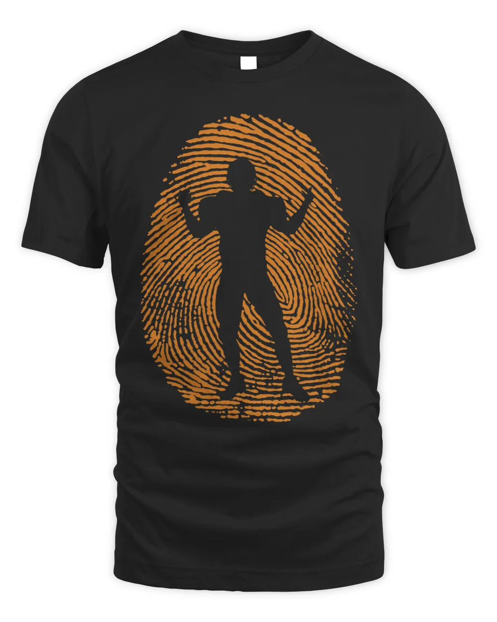 Fingerprint Football Player America Sports