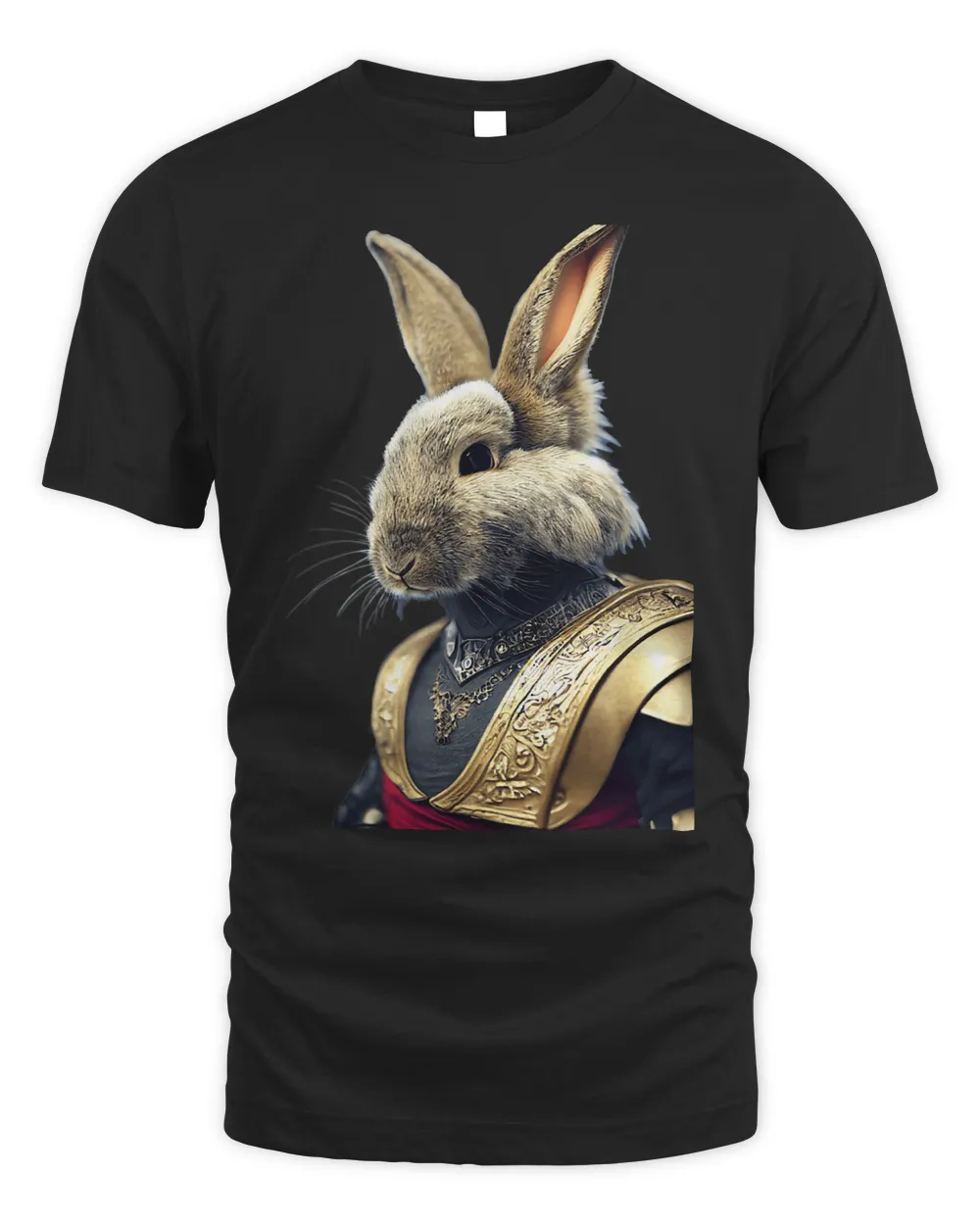 Profile Image Of Character Warrior Rabbit With Detailed Fur