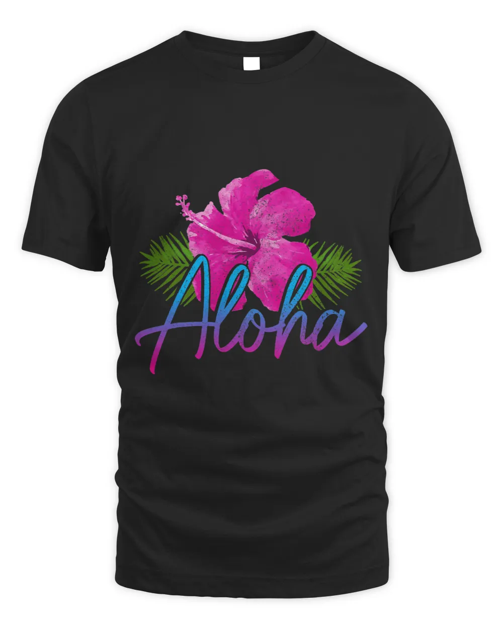 Aloha Hawaiian Islands Hawaii Surf Hibiscus Flower Surfer