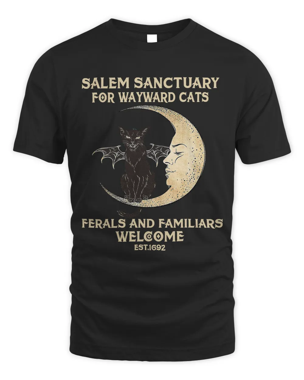 Cats Witch Cat Salem Sanctuary Witch City Halloween Gothic Cat 72