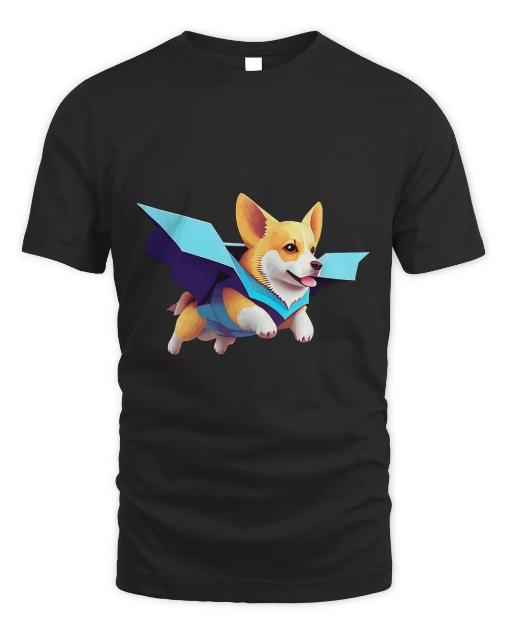 Super Hero Corgi with a Cape Super Dog