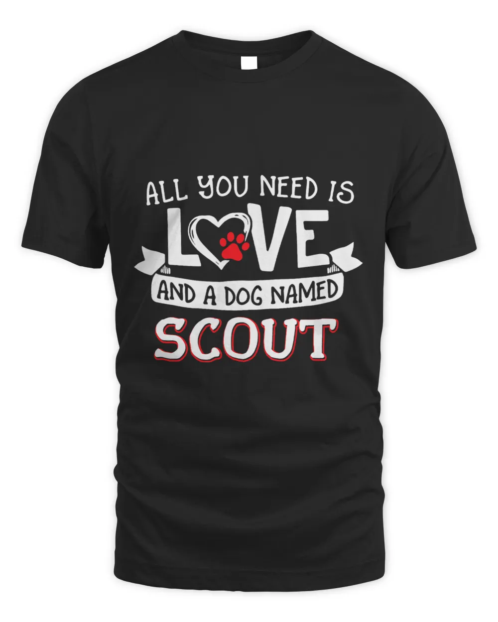 All you need is love and a dog named Scout small large