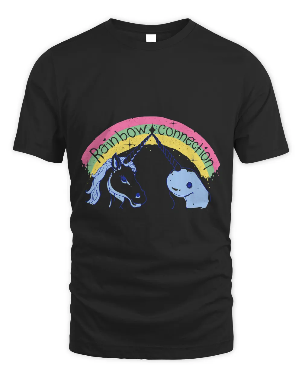 Rainbow Connection Unisex Standard T-Shirt black s