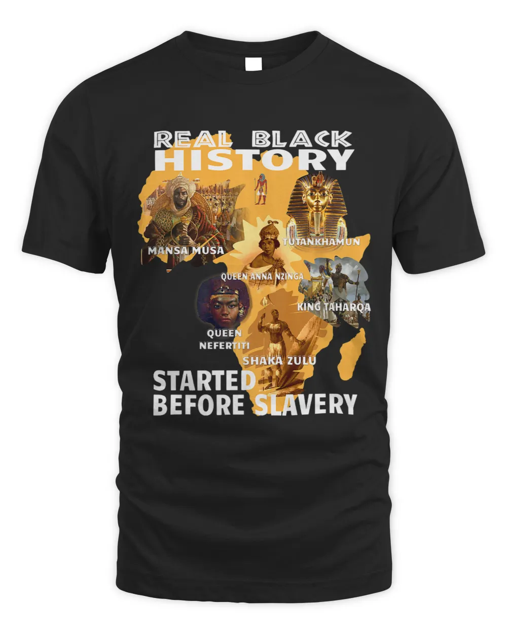 Black History Didnt Start With Slavery T Shirt