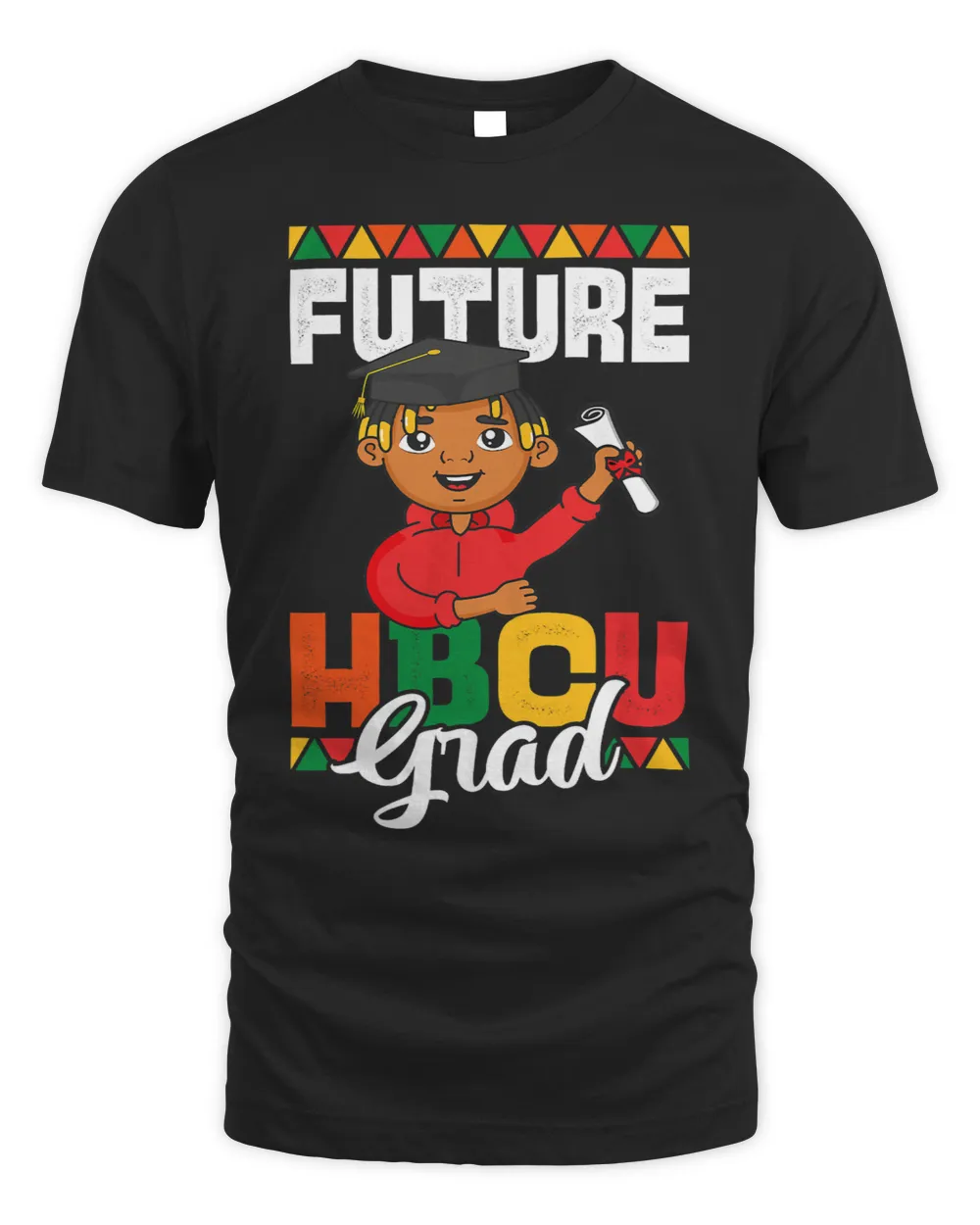 Future HBCU Graduate Boy Historical Black College Proud Afro