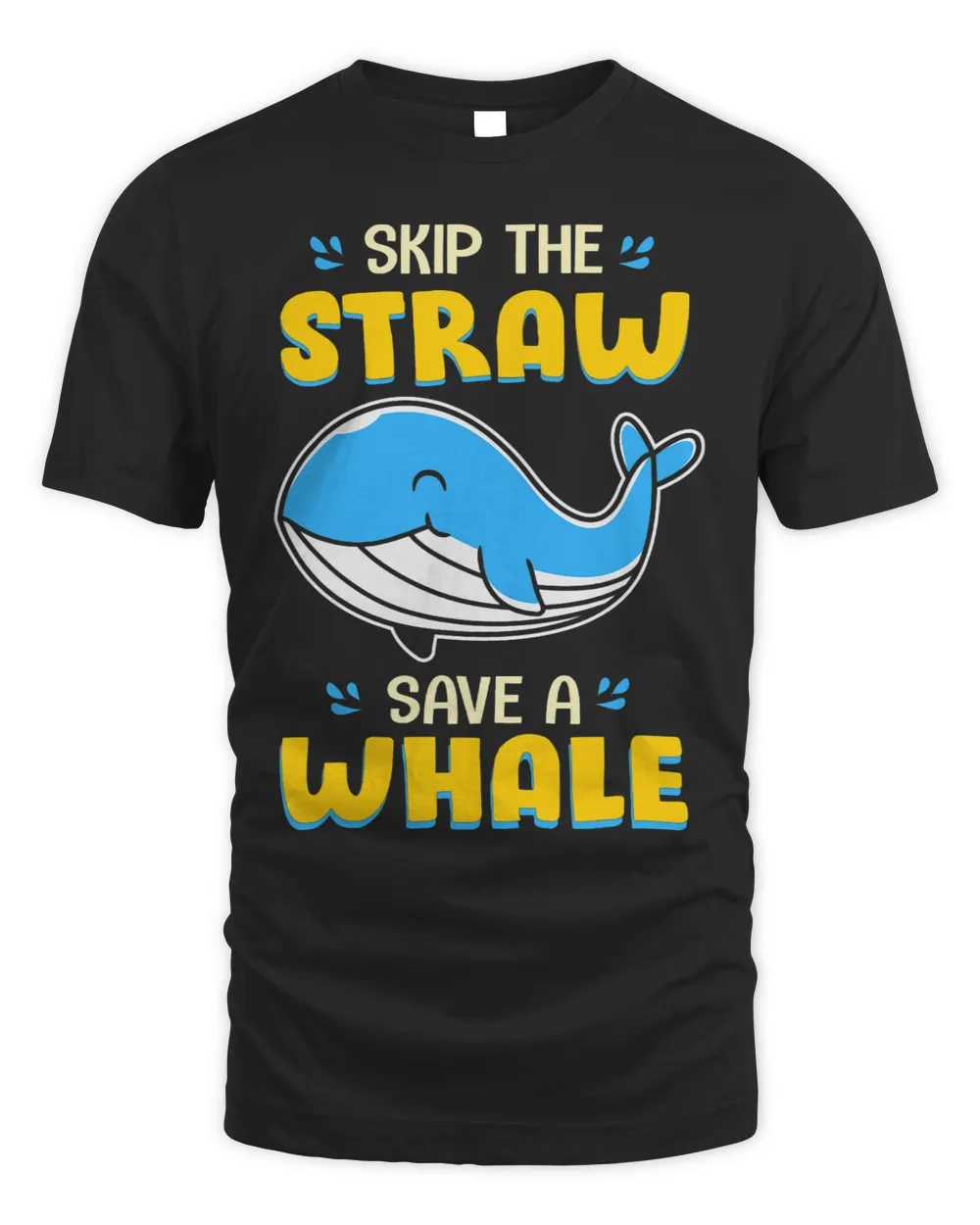 Whales Skip the Straw Save a Whale Ecofriendly