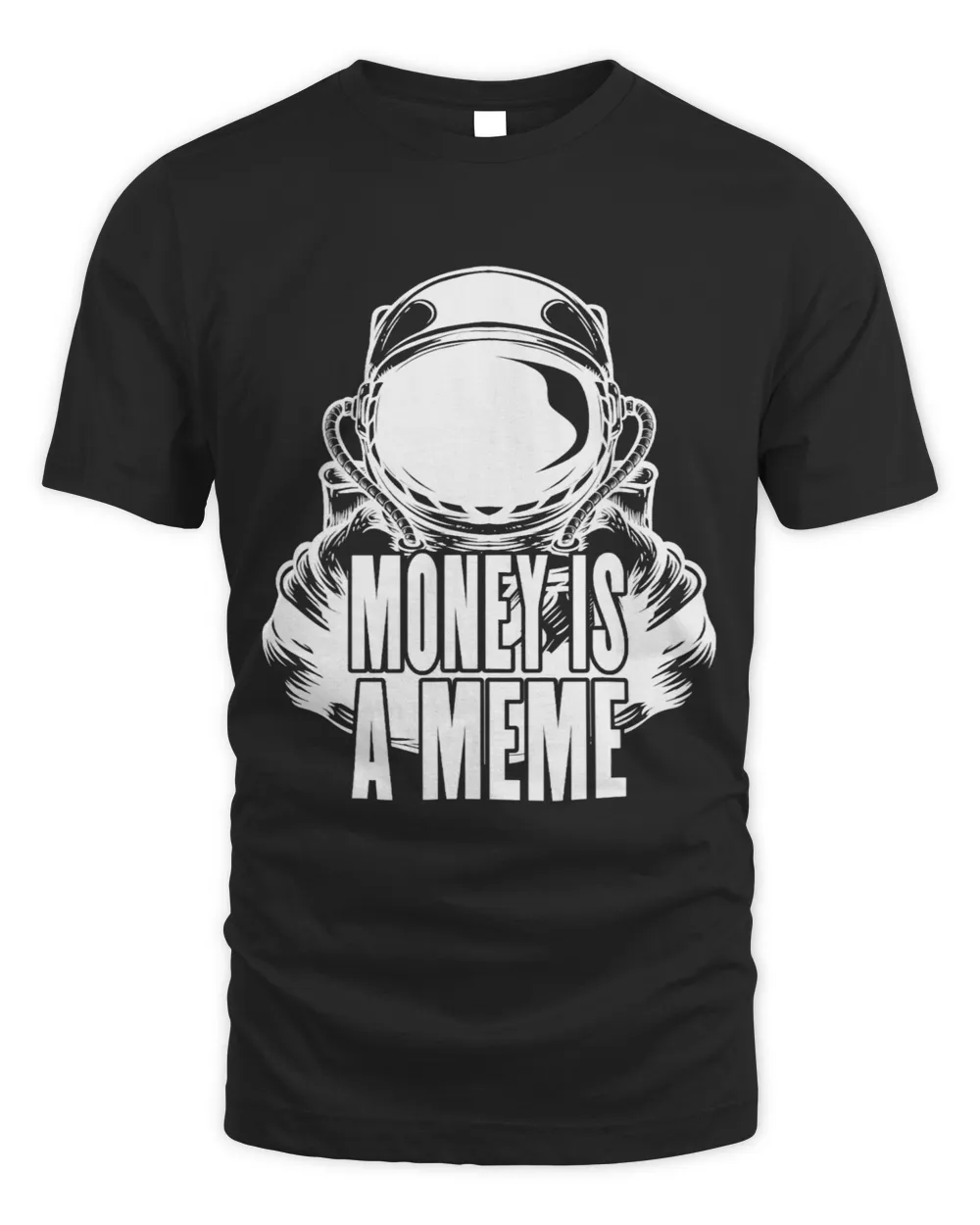 Astronauts Money is a Meme Stonks To The Moon Astronaut Wall Street