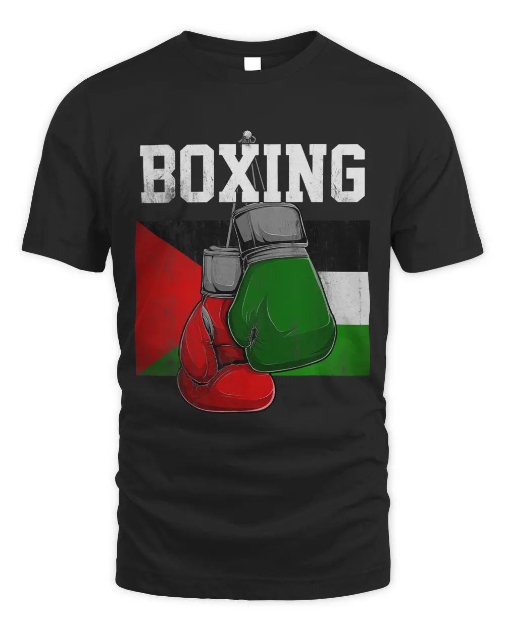 Funny Boxing Palestine Boxing Gloves Boxer Boxing Lover Palestinian Flag