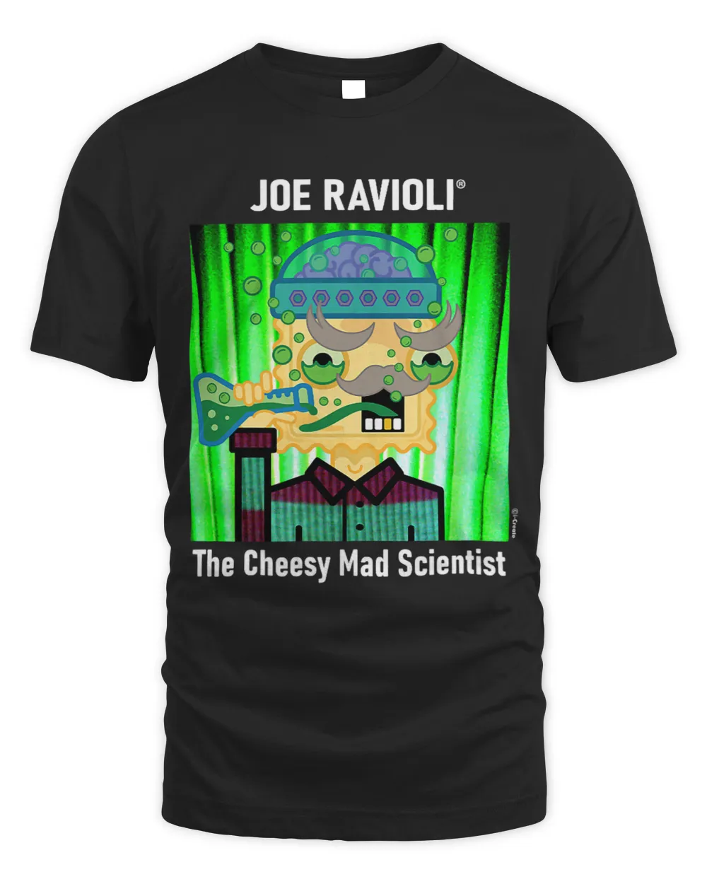Joe Ravioli The Cheesy Mad Scientist