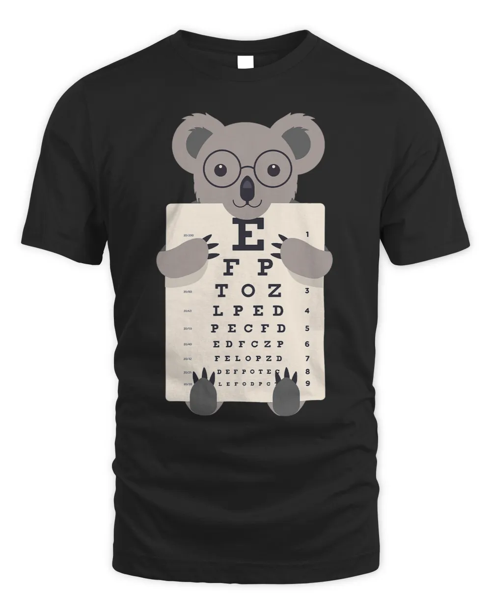 Koalas Animal Childrens Glasses with Optician Vision Test Board