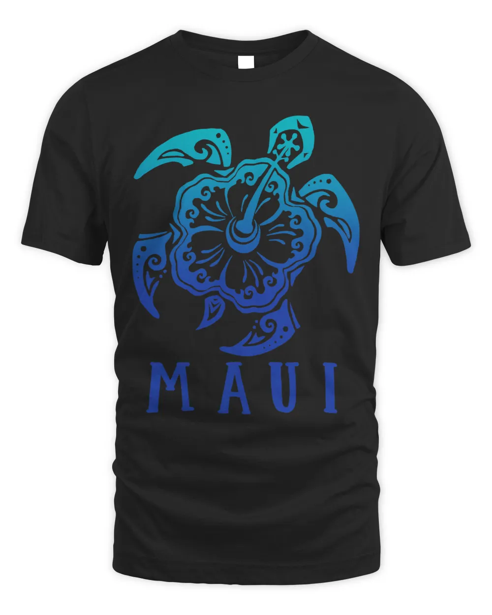Turtle Lover Maui Hawaii Sea Turtle Shirt Hawaiian Hibiscus