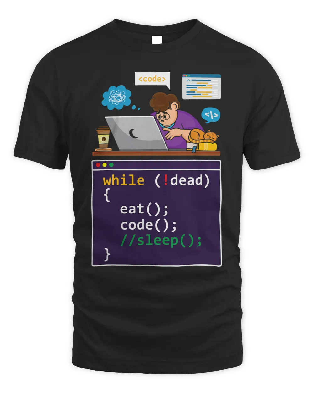 PC Computer Programmer Developer Funny Code