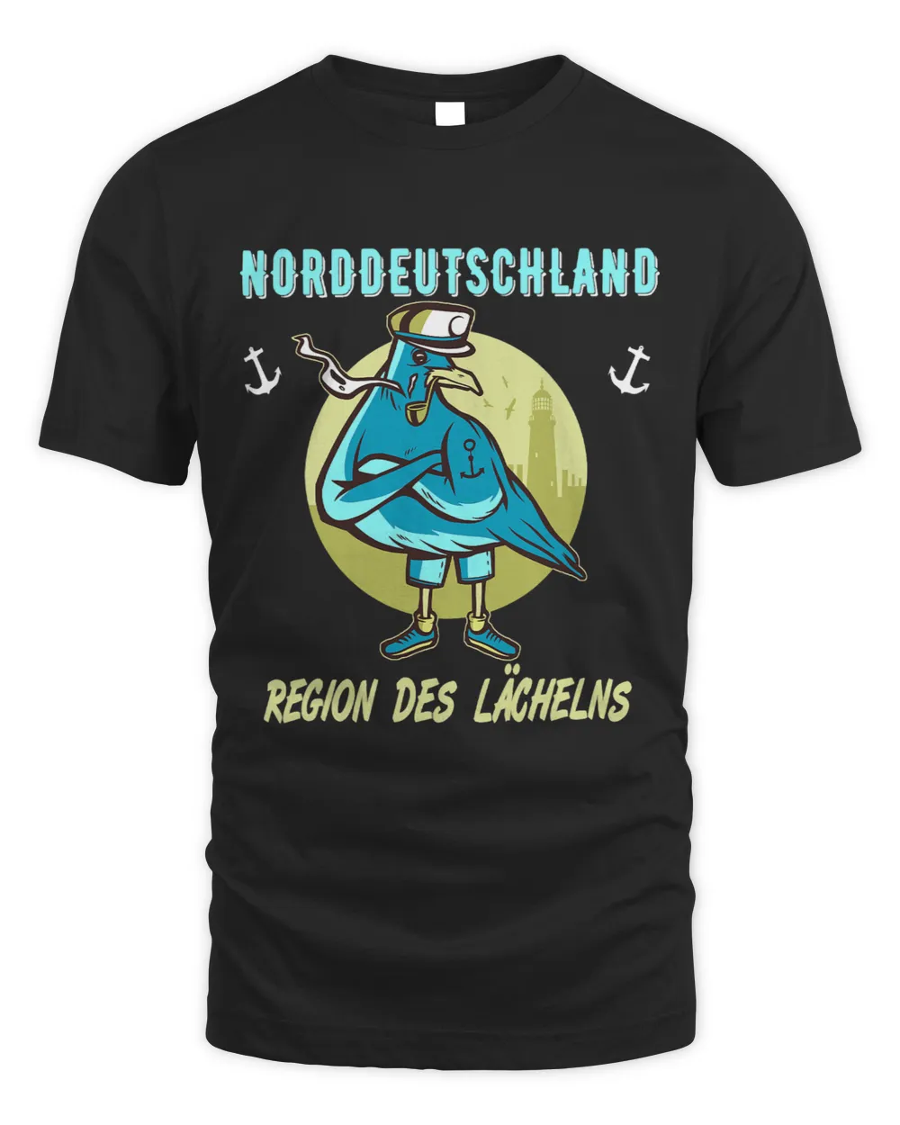 Seagull Lover North Germany region of smile seagull sailor gift