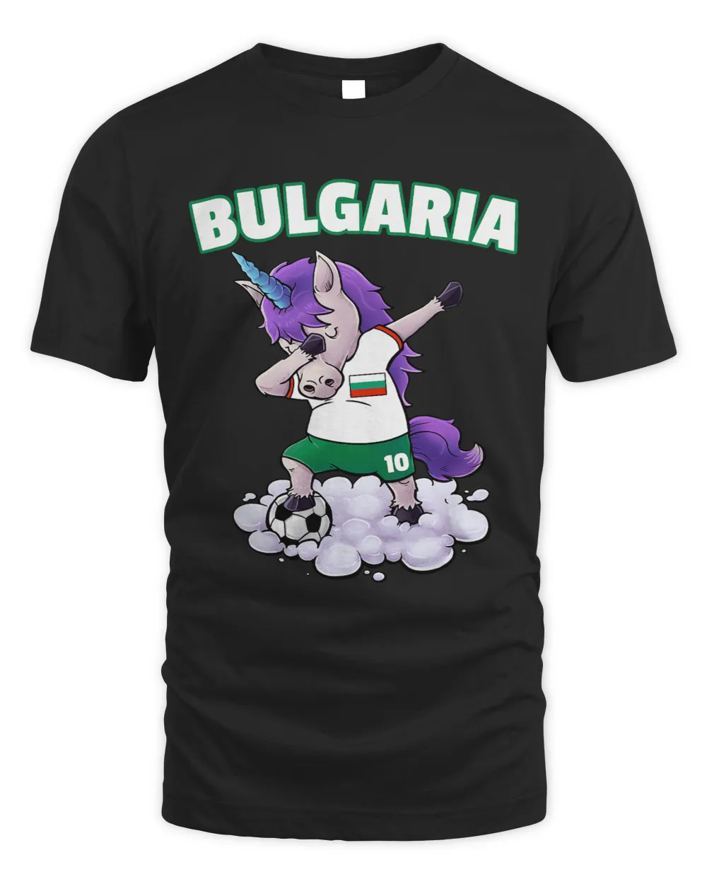 Bulgaria Soccer Lover Dabbing Bulgarian Football Flag Lover