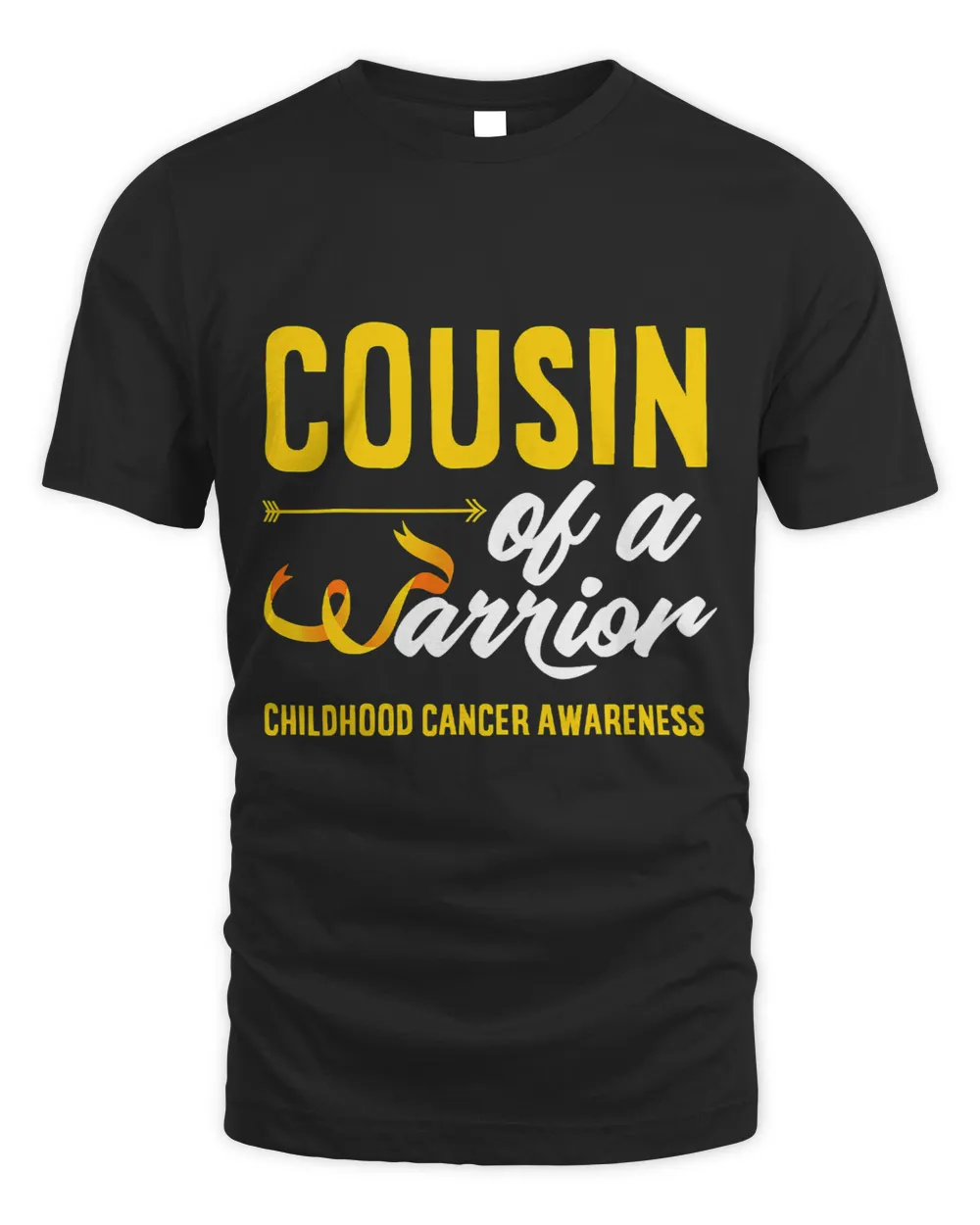 Childhood Ribbon Cousin Of A Warrior Childhood Cancer Awareness 367