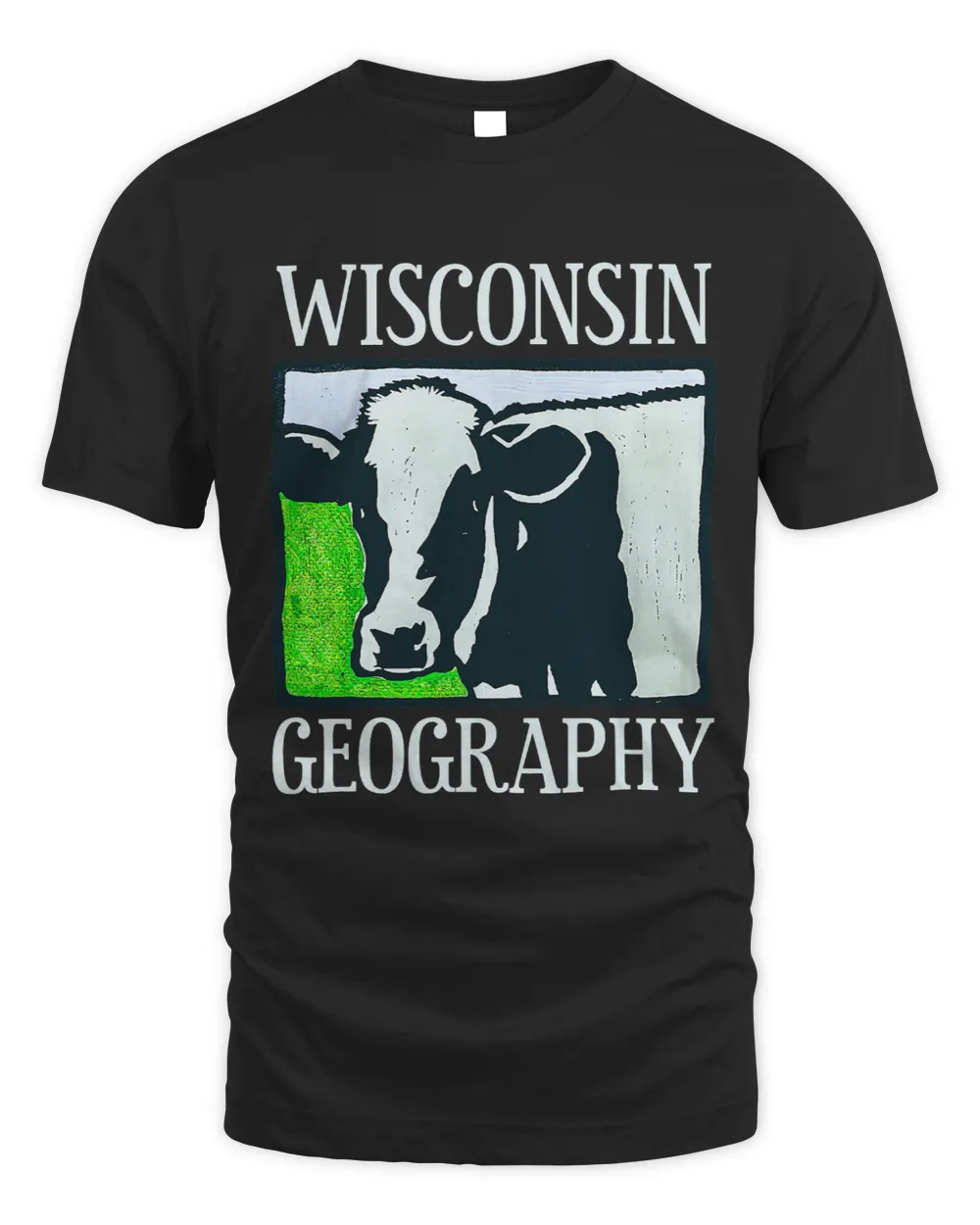 Wisconsin Geography Cow Farm Animal Farmer