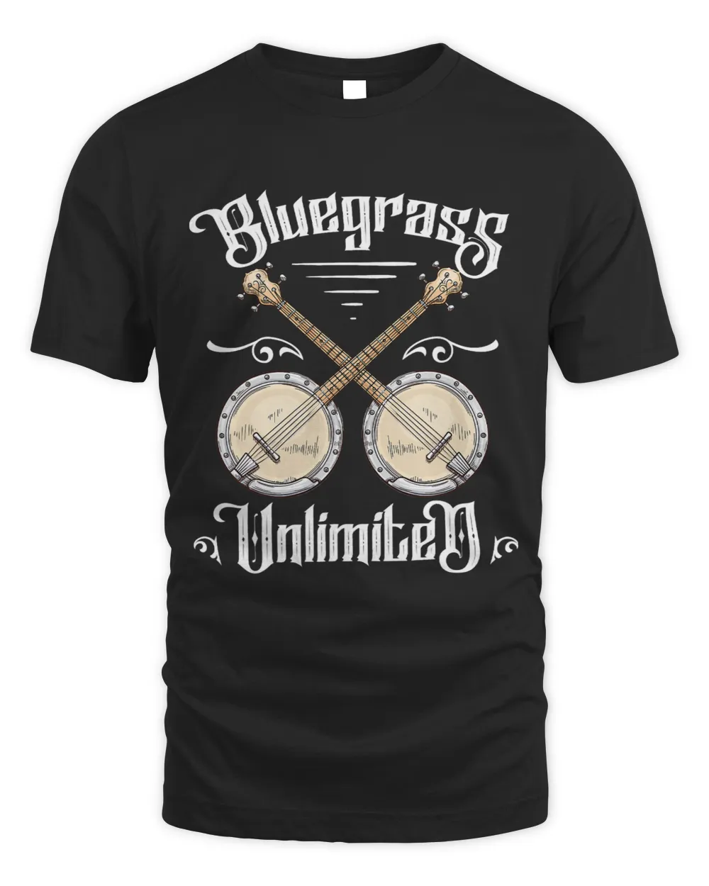 Banjo Lover Bluegrass Unlimited Banjo Vintage Traditional Bluegrass