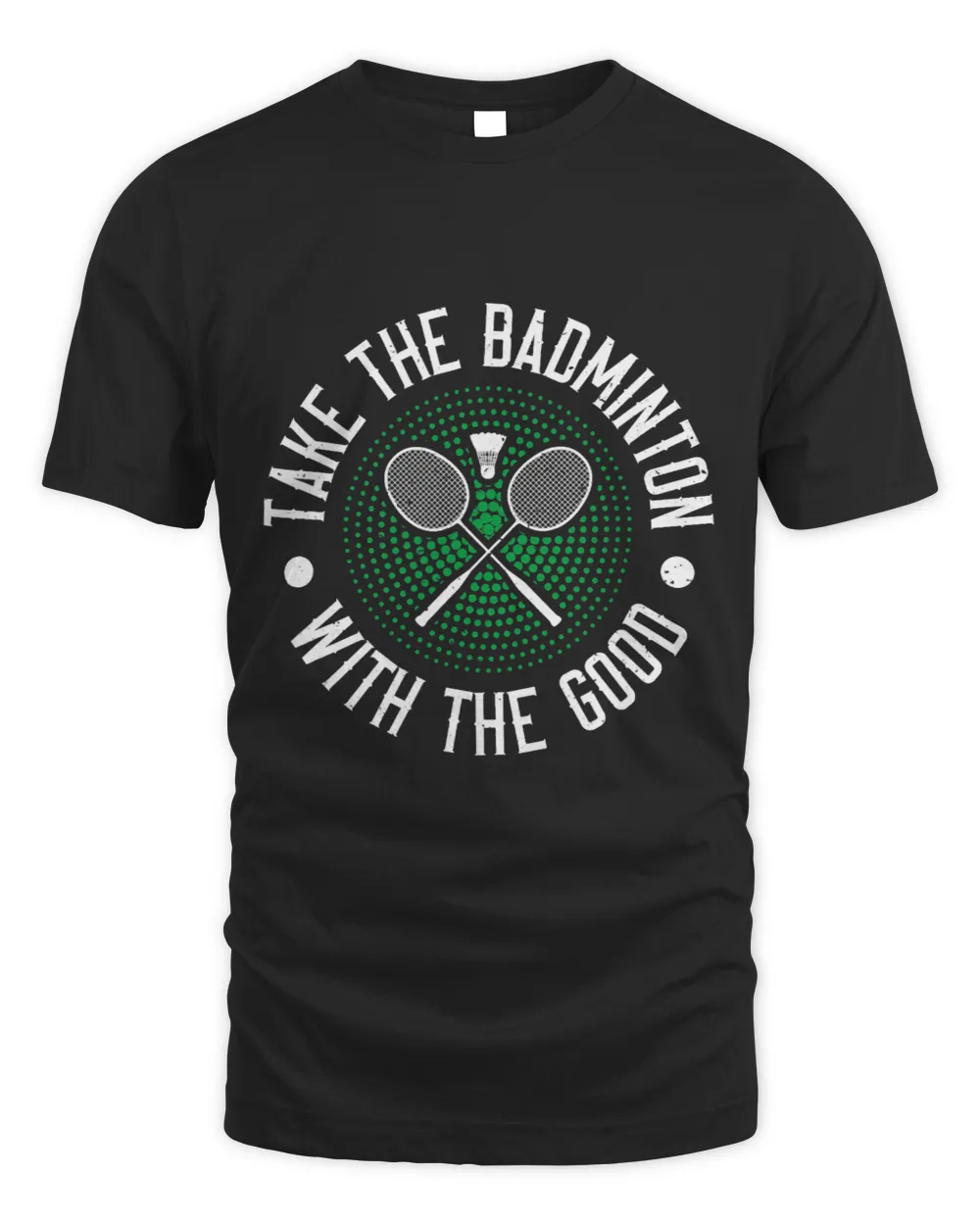 Take The Badminton With The Good Funny Badminton Player